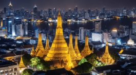 Bangkok aeriel view