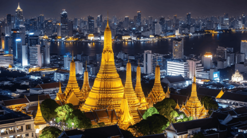 Bangkok aeriel view